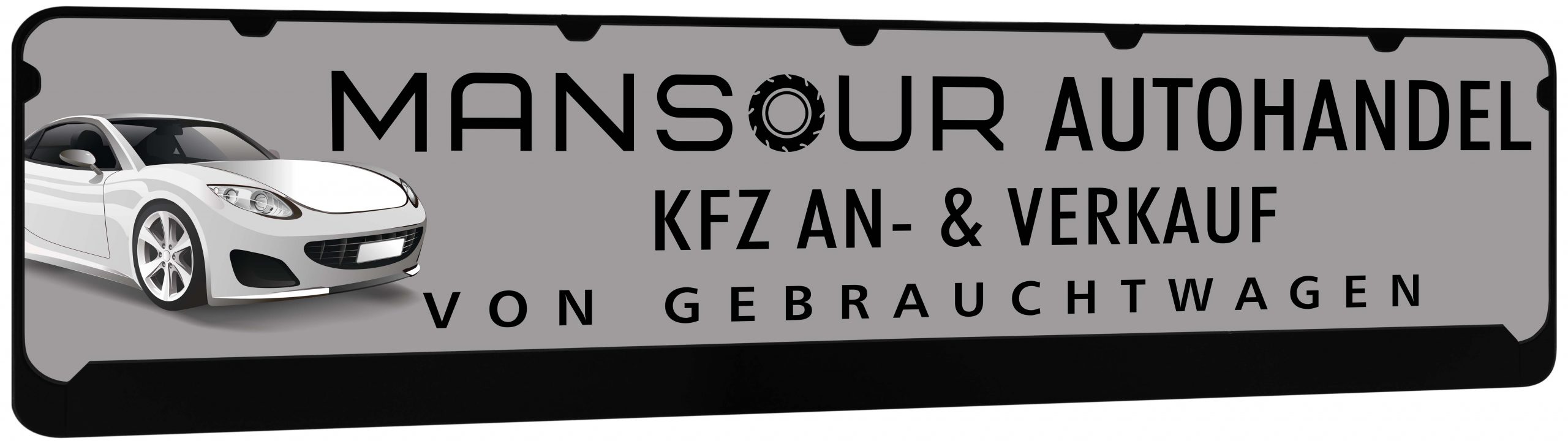 Autohandel MansourOfterdingen Miniletter-1 Kennzeicheneinleger / Miniletter - Individualdruck – Bild 12