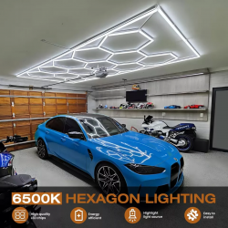 Hexagonale LED-Deckenbeleuchtung GSB-HXG-1 – Bild 3