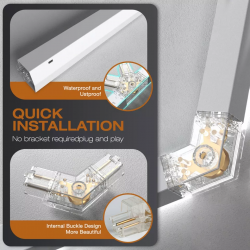 Hexagonale LED-Deckenbeleuchtung GSB-HXG-2 – Bild 8