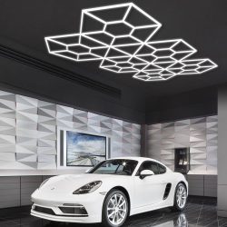 Hexagonale LED-Deckenbeleuchtung GSB-HXG-2 – Bild 2