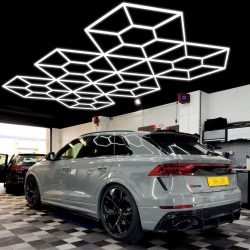 Hexagonale LED-Deckenbeleuchtung GSB-HXG-2 – Bild 5