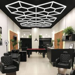 Hexagonale LED-Deckenbeleuchtung GSB-HXG-2 – Bild 6