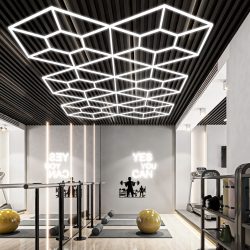 Hexagonale LED-Deckenbeleuchtung GSB-HXG-2 – Bild 7