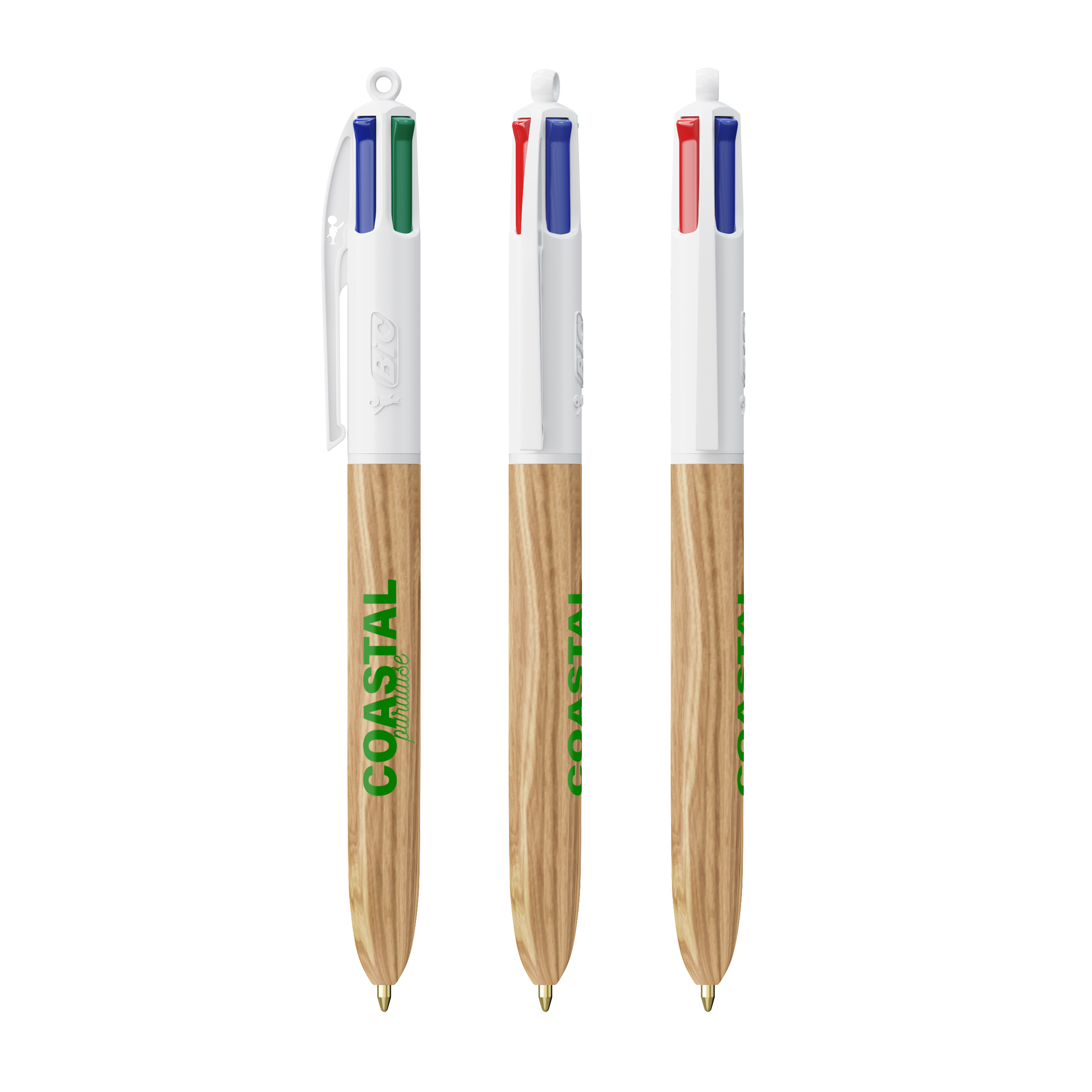 3460001061 BIC® 4 Colours Wood Style – Bild 1