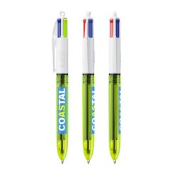 BIC® 4 Colours Fluo Kugelschreiber