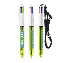 BIC® 4 Colours Fluo Kugelschreiber – Bild 2