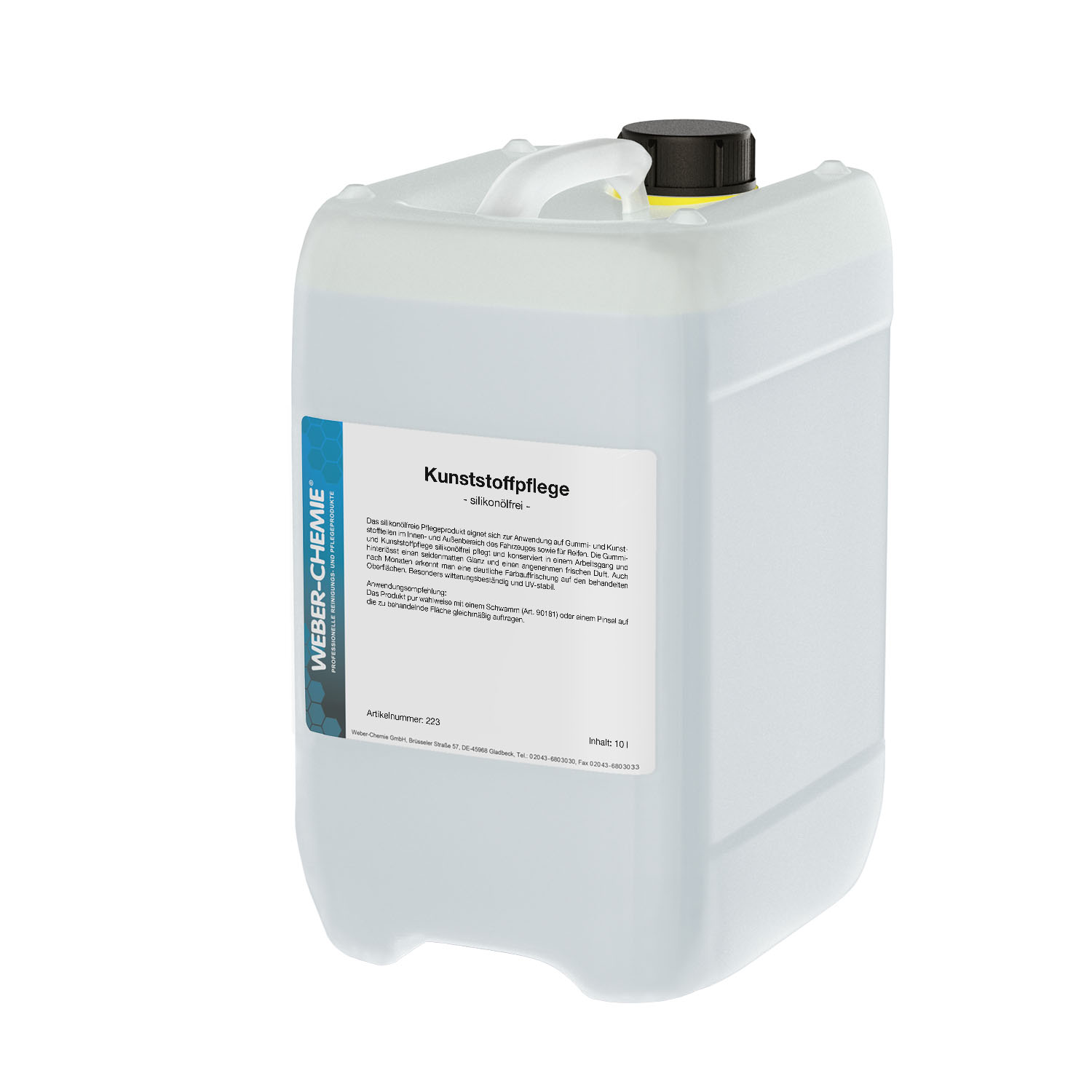 223-Kunststoffpflege_10LK WEBER CHEMIE - Gummi- und Kunststoffpflege - silikonölfrei - – Bild 1